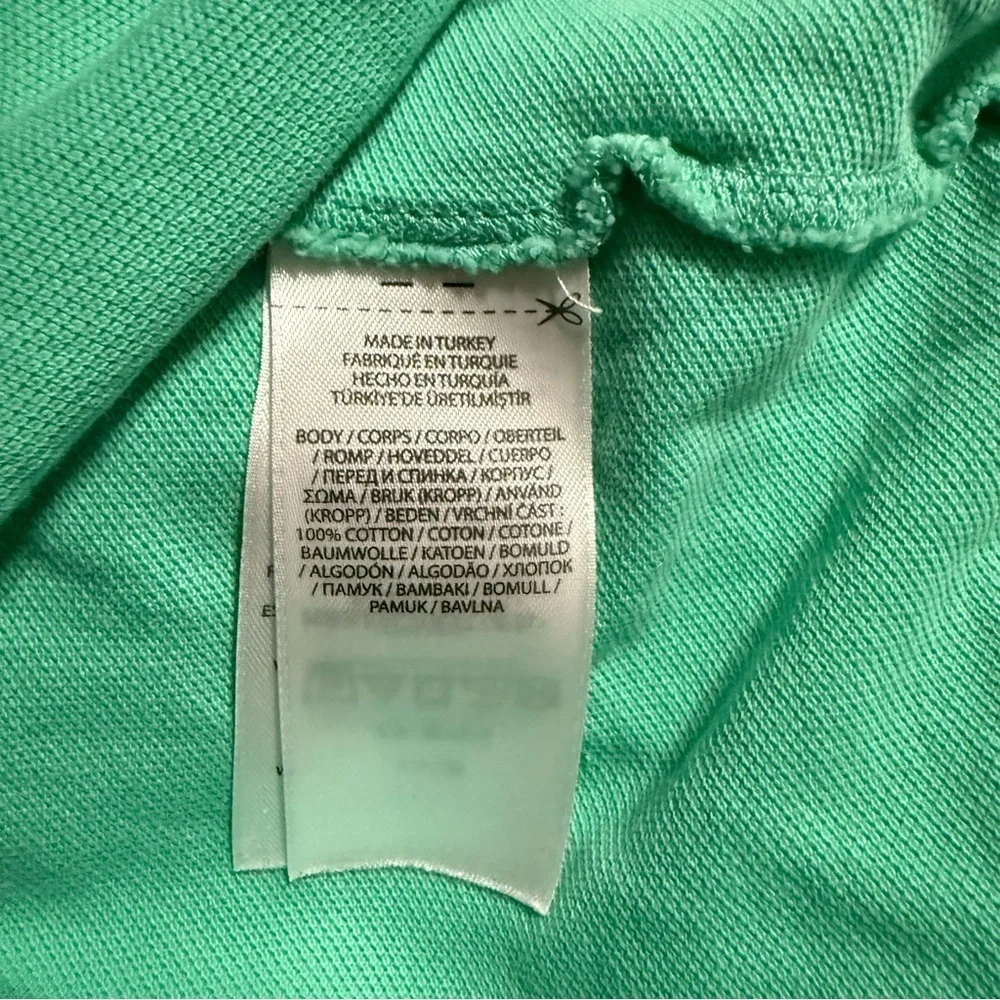 Polo Ralph Lauren Green Purple Pony Cotton Custom Slim Fit Polo Shirt